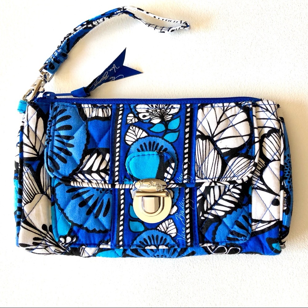 Vera Bradley Wristlet/Large Wallet Gently Used - Picture 1 of 7